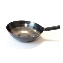 iron Launched wok 33cm  Yamada Industry Frying Pan from  NEW From JAPAN 